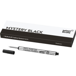 1 recharge pour Rollerball sans Capuchon (M) Mistery Black