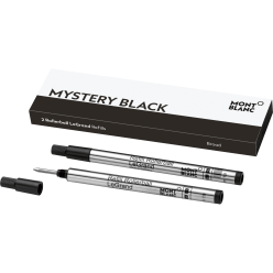 2 recharges pour rollerball LeGrand (B) Mystery Black