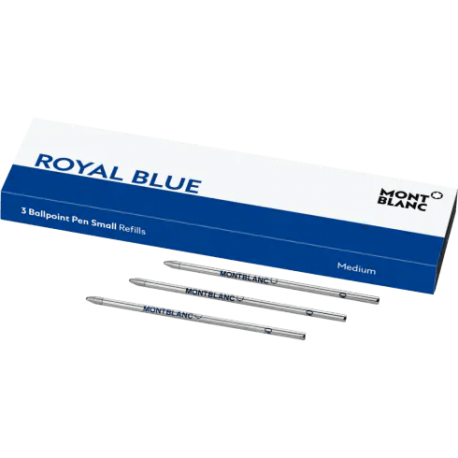 3 recharges pour bille petit modèle, Royal Blue