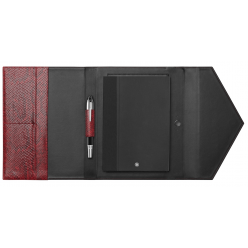 Montblanc Augmented Paper imprimé python rouge