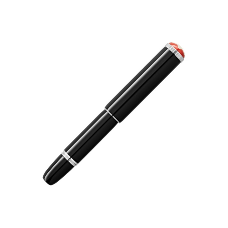 Rollerball noir Montblanc Heritage Rouge et Noir « Baby » Édition Spéciale