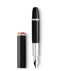 Stylo plume (M) noir Montblanc Heritage Rouge et Noir « Baby » Édition Spéciale