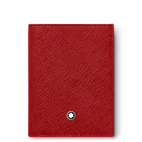 Portefeuille mini format 4cc Montblanc Sartorial Rouge