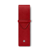 Étui pour 2 instruments d'écriture Montblanc Sartoria Rouge