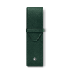 Étui pour 2 instruments d'écriture Montblanc Sartorial Vert Anglais