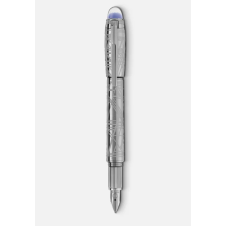 STYLO PLUME STARWALKER SPACEBLUE MÉTAL (F)