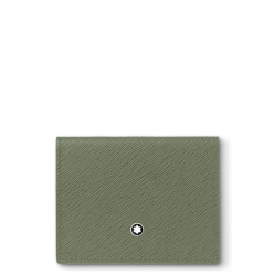 Porte cartes sartorial vert sauge