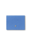 Porte cartes sartorial bleu