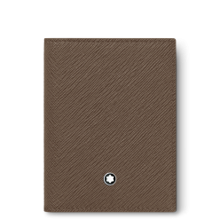 Porte-cartes sartorial marron 4cc