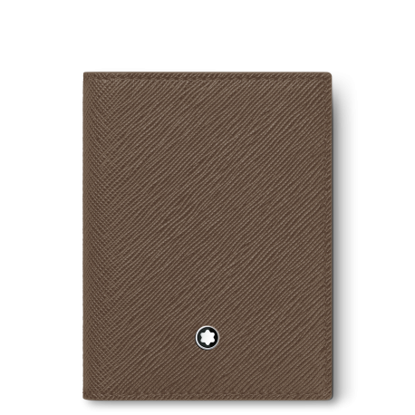 Porte-cartes sartorial marron 4cc