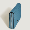 Portefeuille mini format portable 4810 bleu cendré
