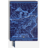 Carnet format moyen, Meisterstück Around the World in 80 Days, bleu, pages lignées