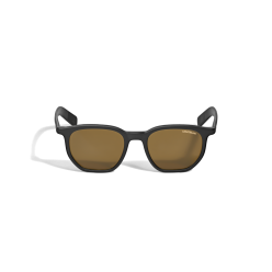 Paire de lunettes de soleil noires verres fumés