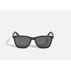 Lunettes de soleil rectangulaires à monture injectée noire