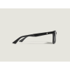 Lunettes de soleil rectangulaires à monture injectée noire
