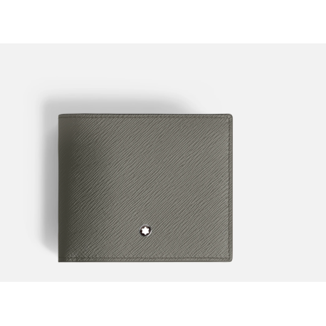 Portefeuille 8cc Sartorial gris moyen