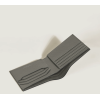 Portefeuille 8cc Sartorial gris moyen