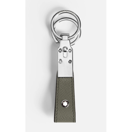 Porte-clés boucle Sartorial gris moyen