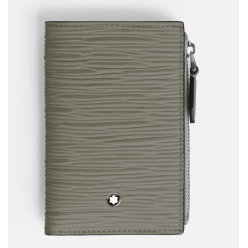 Portefeuille 6cc 4810 mini vertical gris moyen