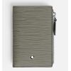 Portefeuille 6cc 4810 mini vertical gris moyen