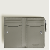 Portefeuille 6cc 4810 mini vertical gris moyen