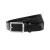 Ceinture de 35 mm en cuir noir
