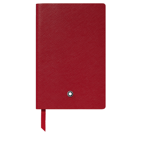 Carnet de poche 148, rouge - ligné cuir sartorial