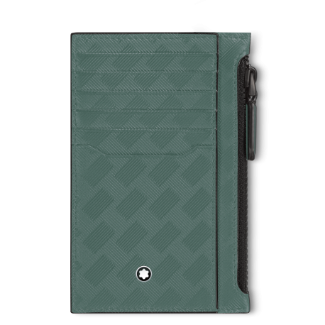 Porte-cartes 8cc avec poche zippée Extreme 3.0 étain