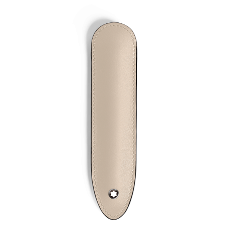Étui fin pour 1 instrument d'écriture Meisterstück beige nuage
