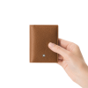 Porte-cartes Soft Grain 4cc caramel