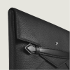 Pochette porte-documents soft grain noir