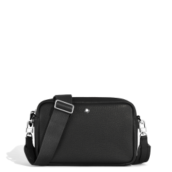 Sac à bandoulière soft grain noir