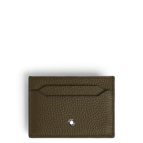 Porte-cartes 5cc Soft grain kaki