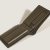 Portefeuille 4cc avec porte-monnaie soft grain kaki