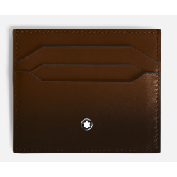 Porte-cartes Meisterstück 6cc Sfumato marron