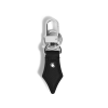 Porte-clés Sartorial plume noir