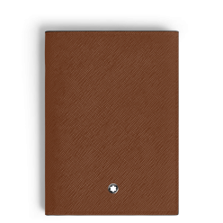 Porte-Passeport en Cuir Sartorial fauve