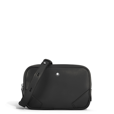 Sac à Bandoulière Mini Modèle en Cuir Meisterstück noir
