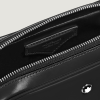 Sac à Bandoulière Mini Modèle en Cuir Meisterstück noir