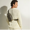 Sac à Bandoulière Moyen Format en Cuir Extreme kaki