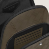 Sac à Bandoulière Moyen Format en Cuir Extreme kaki