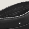 Sac Messenger vertical à Bandoulière en Cuir Sartorial noir