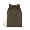 Sac à Dos Moyen Format avec 3 Compartiments en Cuir Extreme kaki