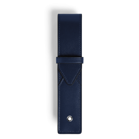 Étui pour 1 Instrument d’Écriture Montblanc Enveloppe bleu encre