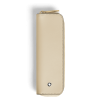 Étui pour 1 Instrument d'Écriture Zippé en Cuir Meisterstück beige nuage