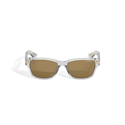 Lunettes de soleil carrées à monture en acétate grise