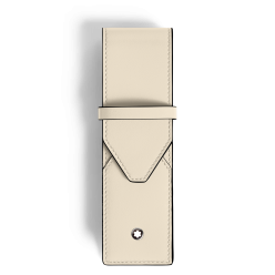 Étui pour 2 Instruments d'Écriture Montblanc Enveloppe cloudy beige