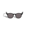 Lunettes de Soleil Rondes avec Monture Injectée Noire