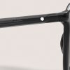 Lunettes de Soleil Rondes avec Monture Injectée Noire
