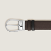 Ceinture Réversible Fer à Cheval 35 mm en Cuir Sartorial noir/marron